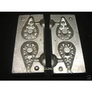 2 IN 1 Grip River Lead Weight Mould ASL Size 1